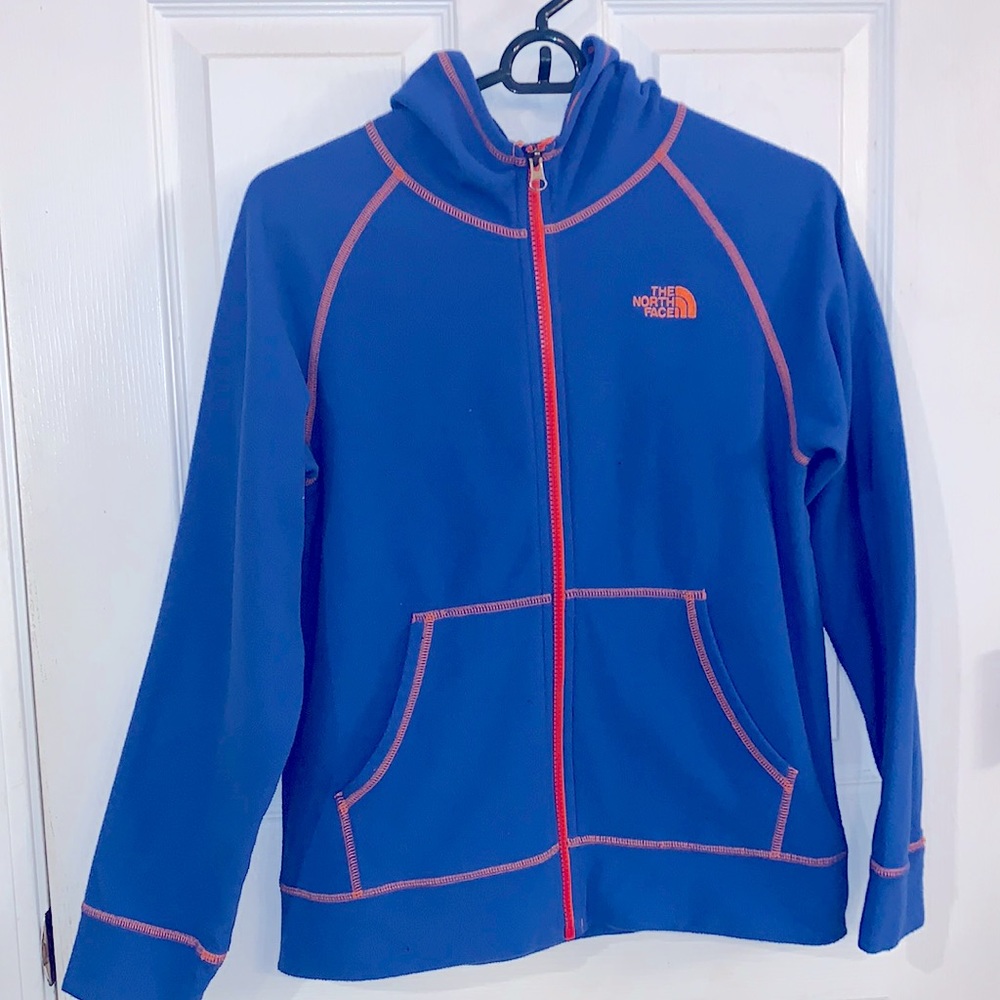 North face hoodie size 14/16 boys large